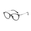 30561 Gafas Lisas Estilo Ojo de Gato Nuevas para Mujer, Armazones de Titanio Simples y Versátiles para Estudiantes para Miopía