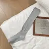 Meilade série miu meias listradas de lã outono e inverno pernas finas e bonitas meias para panturrilha JK meias longas com botas longas meias largas
