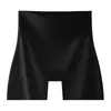2026 Calça de Segurança Sem Costura Cintura Alta Controle de Barriga Calça de Segurança Camada Base Cruzada Dois em Um Boxer de Segurança Feminino