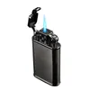Encendedor Inflable Xf-101 Resistente al Viento Personalizado de Metal Recto con Llama Azul Fábrica de Publicidad Venta al por Mayor