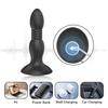 Control Remoto Inalámbrico Klinx Transfronterizo con App Ventosa Telescópico Vibratorio Silicona Tapón Anal Productos Sexuales para Adultos