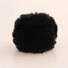 Chapéu de Orelha de Gato Veludo Imitação de Visom Pelo Sintético Visom Sintético Lã Grossa Bolsa Artesanal Gancho para Cachecol Material para Sapato Linha