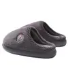 Pantuflas de algodón para hombre con suela gruesa, nuevo modelo 2026 para otoño e invierno, uso en interiores en casa, cómodas para caminar, cálidas y antideslizantes, pantuflas de algodón para el hogar para hombre