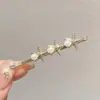 Presilha de Cabelo com Strass 2026 Novo Modelo Presilha Reta de Alta Qualidade Super Apertada Antiderrapante Presilha Lateral Presilha para Franja