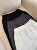 Calça de moletom cinza com forro de fleece para outono, calça casual e relaxada de perna larga, calça de moletom versátil casual de perna reta slim, que alonga as pernas