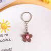 Traje de flores de colores, pequeño regalo, estilo coreano, Hyun-a, pegamento suave, pequeña campana de flores, bolso, colgante, joyería, llavero, colgante