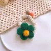 Diadema de felpa cuerda para el pelo de flor tocado cuerda de pelo de fieltro de lana otoño e invierno banda de goma para atar el pelo de niña Anillo de intestino delgado accesorios para el pelo