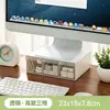 Soporte para Monitor Bnbs con Caja de Almacenamiento con Cajón para Organización de Escritorio