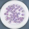 Cuentas de Rueda Facetadas Transparentes Agrietadas Dingyi Cuentas Acrílicas Galvanizadas Luna Fría Accesorios para Cadena de Teléfono Móvil DIY