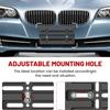 Accesorios para Coche Nuevo Transfronterizo Kit de Parachoques Soporte Plástico Marco de Placa de Licencia Recorte Estándar Americano Universal