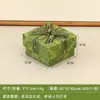 Caixa de Joias Verde Retro com Laço Criativa Tampa Céu e Terra Caixa para Joias Colar Presente de Feriado Caixa de Embalagem para Presente