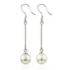 Moda Estilo coreano joyería aretes de borla de perla aretes elegantes aretes largos de alta calidad aretes comercio exterior Mayoreo