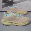 Zapatillas de Running Transpirables Flyknit para Hombre, Nuevos Zapatos de Malla para Hombre de Otoño, Ligeros, Cómodos, Antideslizantes, Resistentes al Desgaste, Zapatos Deportivos al por Mayor