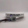 1000 piezas/rollo 0.8*4cm Rayas de Pegatina Rasca Zebra/Láser/Gris para Telecomunicaciones/Recarga/Cupón/Tarjeta de Regalo Pegatina de Etiqueta Rasca Bonus