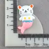 Accesorios de Resina de Sirena DIY Material para Tocado de Pinza Infantil Carcasa de Teléfono Móvil Crema de Pegamento para Adorno de Cabello Accesorios de Pasador Lote