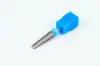 Ponta de polimento de unha estendida com dentes cruzados cônicos, ponta de lixamento de remoção e modelagem de unhas de diamante, acessório universal para máquina de polimento elétrica