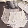 Calcinhas Femininas Macias de Modal Sem Costura, Respiráveis para o Verão, Forro Antibacteriano de Algodão Puro, Confortáveis, Cintura Média