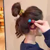 Nuevo Modelo 2025 Diademas Elásticas con Cuentas de Color Sólido para Niñas, Ligas para el Cabello Lindas que No Tiran, Accesorios para el Cabello sin Marca para Niñas