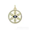Fábrica de Origen Joyería Microincrustada Accesorios Piezas de Cobre Serie Ojo del Diablo Ojos Serie Mariposa Colgantes