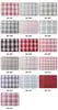 Tela de Cuadros Estilo JK Japonés, Tela de Cuadros Tejida 100% Poliéster en Stock, Tela de Cuadros para Corbata de Falda plisada Estilo Uniforme Escolar