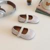 Zapatos de Princesa para Niñas Primavera y Otoño 2025 Estilo Pequeño Fragante Zapatos de Cristal para Niñas Zapatos Brillantes de Moda para Niñas Pequeñas de Suela Suave