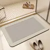 Alfombrilla Antideslizante Sencilla para Baño para Uso en Casa, Alfombrilla Resistente al Desgaste y a Prueba de Polvo para Dormitorio y Sala de Estar, Disponible para Dropshipping