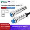 Sensor de Proximidade Indutivo M8/M12/M18M30 Detecção de Metal Três Fios Npn Normalmente Aberto Sensor À Prova d'Água e À Prova de Poeira