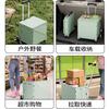 Carrito de compras plegable cuidadosamente seleccionado para camping al aire libre, uso doméstico, carrito portátil para transportar mercancías, carrito de compras plegable multifuncional