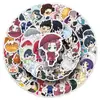 52 Pegatinas de Prisión Azules Versión Q Blue Lock Cómic Japonés Personaje Kawaii Cuaderno Guka Pegatinas de Escritorio
