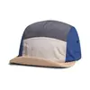 Gorra de verano de secado rápido, gorra fina de protección solar, gorra de visera plana para hombre, gorra de cinco paneles estilo japonés con colores contrastantes, gorra de béisbol para mujer