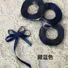 6mm Adequado para Alto Brilho Azul Duplo, Verde, Roxo, Café, Preto e Branco Feito à Mão B Roupas de Bebê Lolita Laço Xu Song Fita de Cabelo Trançada