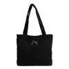 Bolsa Tote de Veludo Moda Verão 2026, Bolsa de Ombro Casual Simples para Mulheres, Bolsa de Braço Estilosa com Toque de Luxo para Mulheres