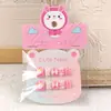 Pegatinas de uñas para niñas directo de fábrica, dibujos animados, uñas postizas para niños, 10 parches de uñas lindos para niñas