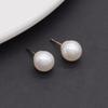 Nuevos Pendientes de Perla Artificial con Aguja de Plata S925 Estilo Lujo Ligero para el Cuidado del Oído, Pendientes de Moda de Gama Alta de Nicho para Mujer