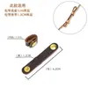 Hebilla de Ajuste de Correa para Acortar, Clip para Correa, Accesorio para Acortar Correa de Hombro, Clip de Fijación para Bolso de Mano de Cuero