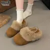 Botas de Nieve de Cuero Genuino de Corte Bajo con Aumento Interno de Altura para Mujer Estilo Invierno 2026 Calientes con Felpa Zapatos de Algodón Birkenstock Slip-On
