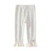 Leggings de Bebé Primavera 2026 Conjunto de Primavera Leggings para Niñas Pantalones Largos para Niños Encaje Dulce Leggings Versátiles