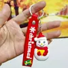 Nuevo Llavero Femenino Lindo Muñeco de Nieve Anciano Muñeca Colgante para Mochila Escolar Masculina Pareja Fábrica Colgante de Árbol de Navidad Dibujos Animados