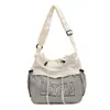 Bolsa Casual Nova Versátil e Moderna, Nova Bolsa de Ombro Feminina de Grande Capacidade para o Inverno, Bolsa Tote Simples de Grande Capacidade para o Dia a Dia