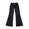 Ws9221-24 Otoño Nuevo Estilo Americano Retro Resistente Lavado Cintura Baja Ligeramente Acampanado Pierna Ancha Pantalones Casuales y Jeans