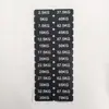 Equipo de Fitness Placa de Peso Pegatinas de Etiqueta de Peso Equipo de Fuerza para Gimnasio Pegatinas de Etiqueta de Bloque de Peso