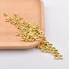 DIY galvanizado que conserva el color CCB brillante agujero recto cuentas de plástico 6/9MM estrella de cinco puntas cuentas sueltas cuentas espaciadoras accesorios de cuentas hechos a mano