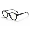 Gafas Pequeñas Estilo Coreano Tr Sin Receta para Mujer, Luz Azul Anti-Azul, Montura para Miopía, Gafas de Pinza de Propionato con Montura Óptica de Prescripción