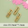 Acero inoxidable 316L geométrico moda vintage con anillo colgante aretes collar joyería accesorios semiacabados