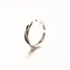 Anillo de Plata de Ley 925 Chapado en Oro de 18 Quilates Japón y Corea del Sur Vive con Artículos Más Vendidos Anillo Individual de Moda para Hombres y Mujeres Industria Pesada Ajustable