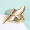 Anillo Abierto de Personalidad Nuevo Estilo Europeo y Americano para Mujer, Anillo Escalonado de Moda Tendencia, Anillo Único Irregular de Nicho para Dedo Índice