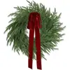 Amazon Transfronterizo Cinta de Lazo Anillo Colgante para Armario Decoración del Hogar Flor Artificial Corona de Navidad Colgante de Puerta Artículo Popular