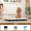 Gaiola para cachorro Teddy cães pequenos, gaiola de metal dobrável para animais de estimação interna, gaiola protetora especializada para carro para gatos e cães, cercadinho para animais de estimação