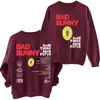Sudadera 2025 Tienda Independiente Bad Bunny Debi Tirar Mas Fotos Cuello Redondo Harajuku Nec