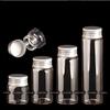 25ml-100ml diâmetro 37 vidro selado garrafa de vidro de alto borosilicato garrafa de doces tubo reto tampa de alumínio tubo de puxar garrafa subembalagem